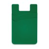 Dual Silicone Phone Wallets Dark Green